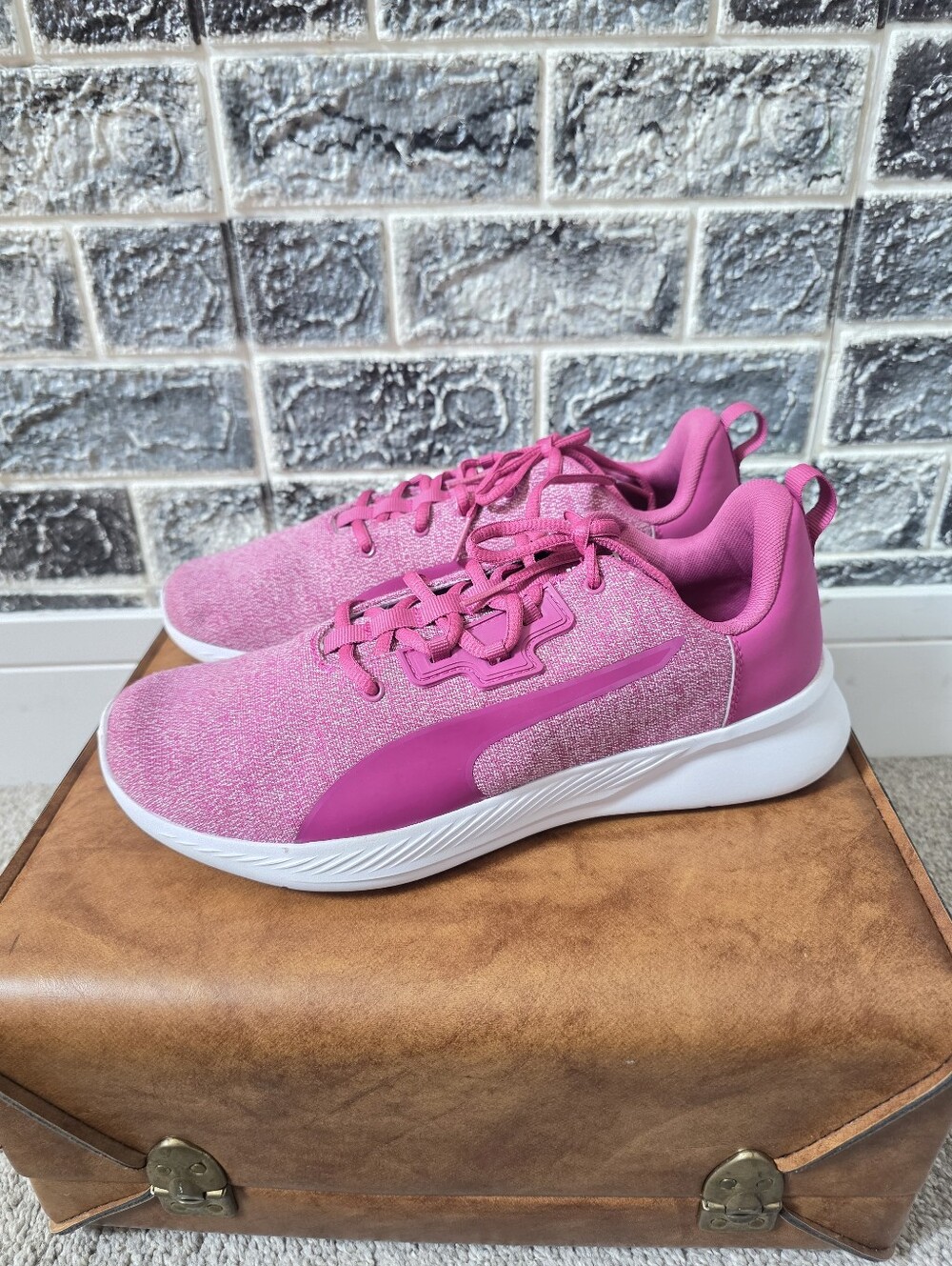 Puma Women's Hot Pink Lightweight Training Shoes Size 10